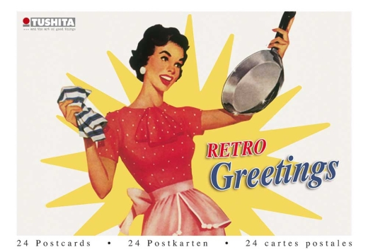 Postkartenbuch – Retro Greetings