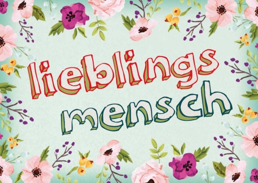 Postkarte – Lieblings-Mensch