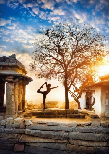 Yoga at Sunset