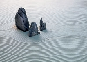 Postkarte - Zen Garden