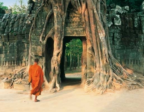 Angkor entrance of the Ta Som