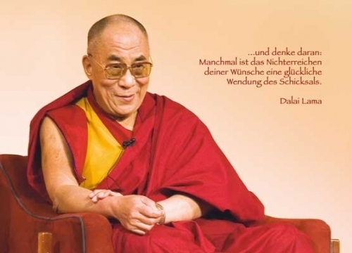 Postkarte – Dalai Lama