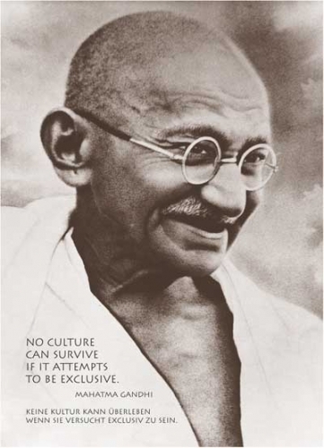 Postkarte – Mahatma Gandhi-ji