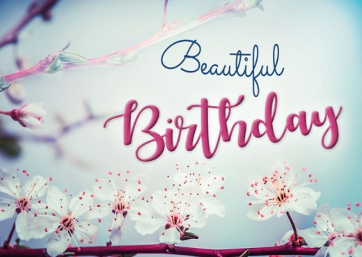 Postkarte – Beautiful Birthday