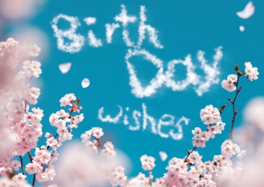 Postkarte – Birthday Wishes