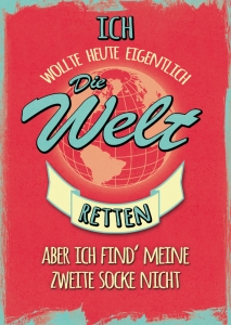 Die Welt retten 