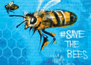 Street Art - Save the Bee