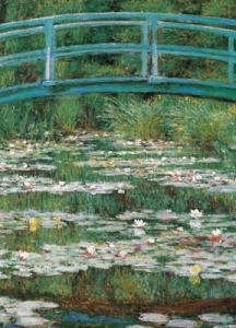 Claude Monet - The Japanese Footbridge