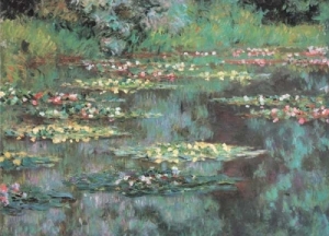 Claude Monet - Water Lily Pond