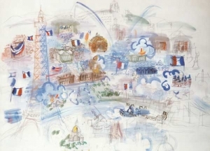 Raoul Dufy, Paris, 14 Juillet