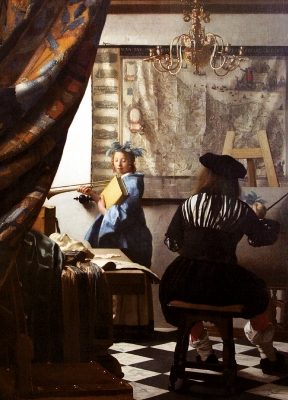 Jan Vermeer - Die Malkunst