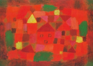 Paul Klee  - Landscape at Sunset  1923