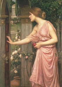 John William Waterhouse - Psyche entering Cupids Garden