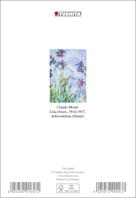 Claude Monet - Lilac Irises (1914-1917)
