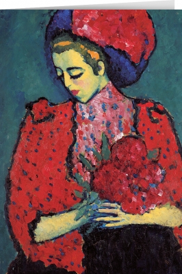 Alexej von Jawlensky - Young Girl with Peonies