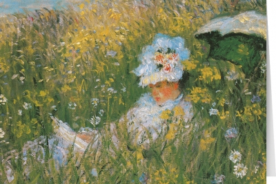 Claude Monet - Blumenwiese