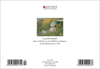 Claude Monet - In the Wildflower Meadow (1876)