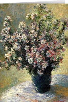 Claude Monet - Bouquet of Mallows