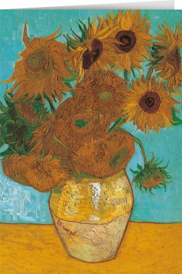 Vincent van Gogh - Vase with twelve sunflowers (1888)