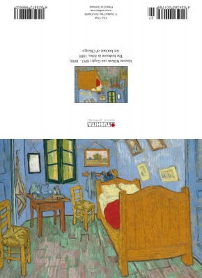 Vincent van Gogh - The bedroom in Arles (1889)