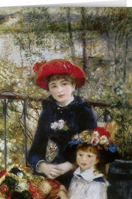 Auguste Renoir - Two Sisters on the Terrace (1881)
