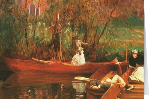 John Singer Sargent - A Boating Party (1889)