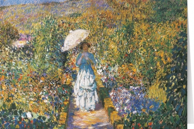 Frederick Carl Frieske - The Garden Path (1910)