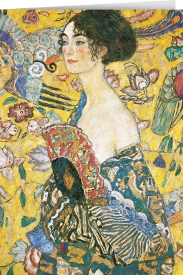 Gustav Klimt - Woman with fan