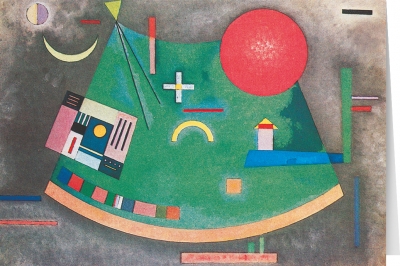Wassily Kandinsky - Fleche vers le cercle (1930)