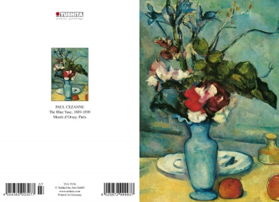 Paul Cezanne - The Blue Vase (1889-1890)