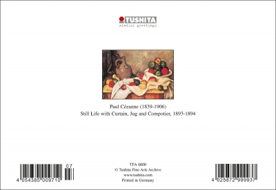 Paul Czanne - Still Life with Curtain (1893-1894)