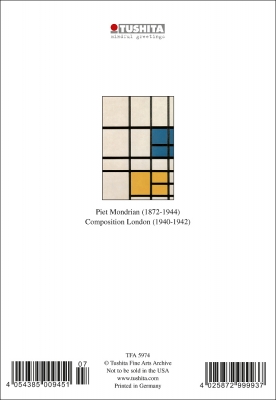 Piet Mondrian - Composition London (1940-1942)
