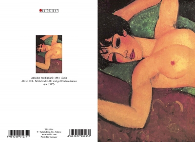 Amedeo Modigliani - Akt in Rot (ca.1917)