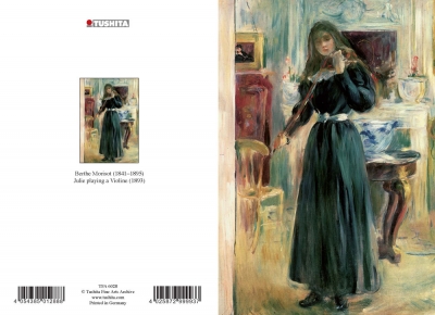 Berthe Morisot - Julie playing a Violine (1893)