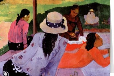 Paul Gauguin - Siesta, Die Mittagsruhe (1894)