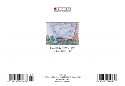 Raoul Dufy - La Tour Eiffel (1935)