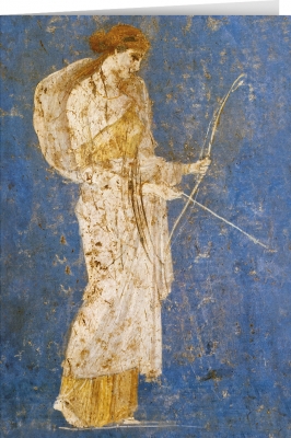 Roman Frescoe - The goddess Diana