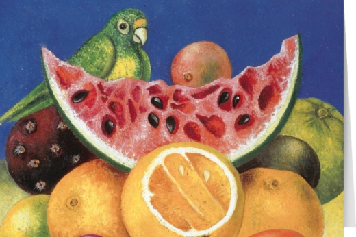 Frida Kahlo - Still-Life with Parrot (Detail), 1951