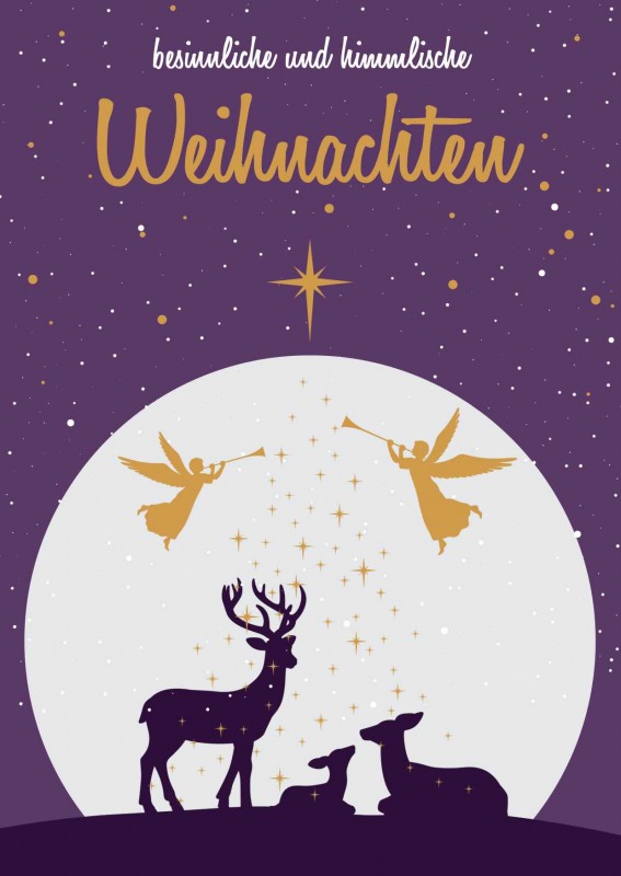 besinnliche und himmlische Weihnachten