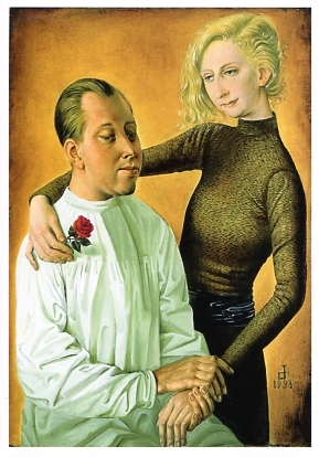 Otto Dix (1891-1969) - Hans Theo Richter und Frau, 1926