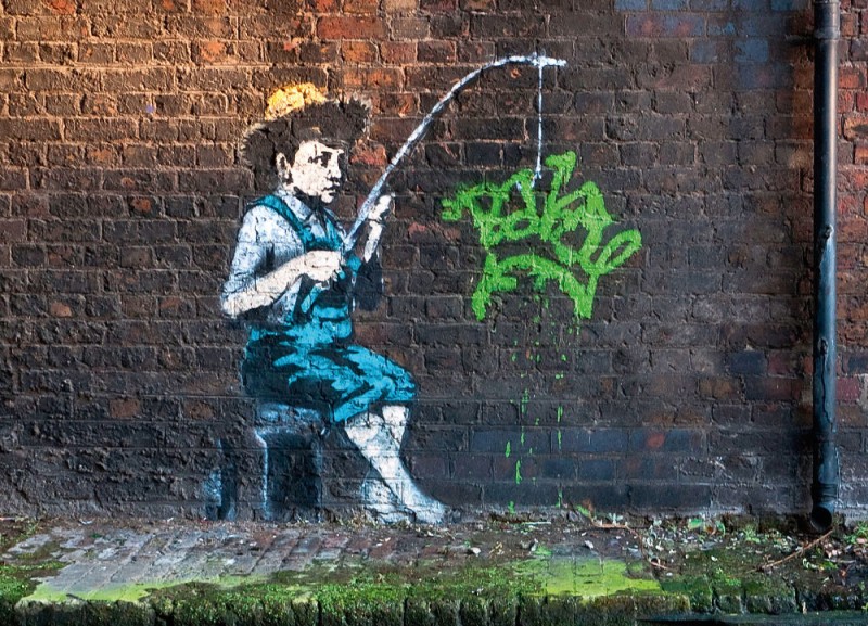 Banksy - Huckleberry Finn