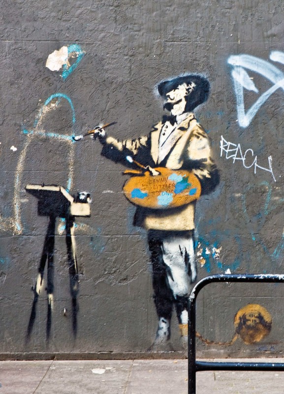 Banksy - Hackney, London