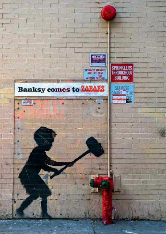 Banksy - Hammer Boy