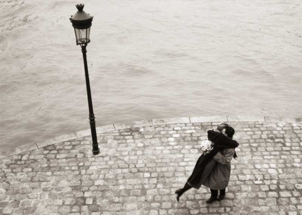 Postkarte - Au bord de la Seine