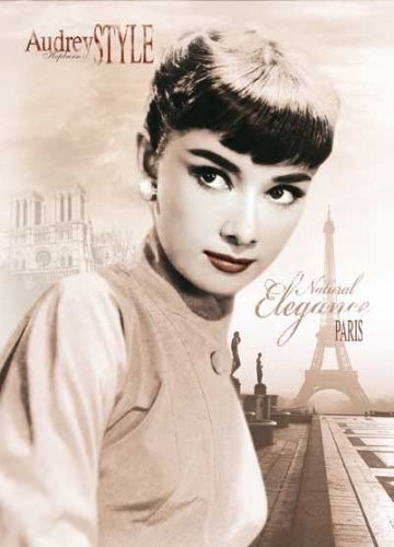 Postkarte - Audrey Hepburn