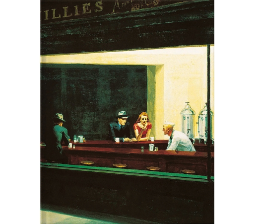 Blankbook – Edward Hopper - Nighthawks (B-Ware)