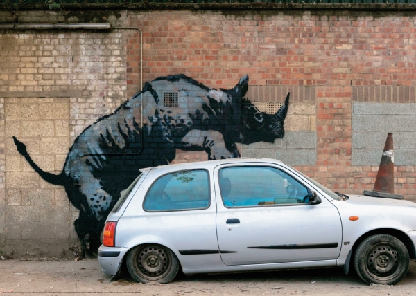 Poster - Banksy / Rhino