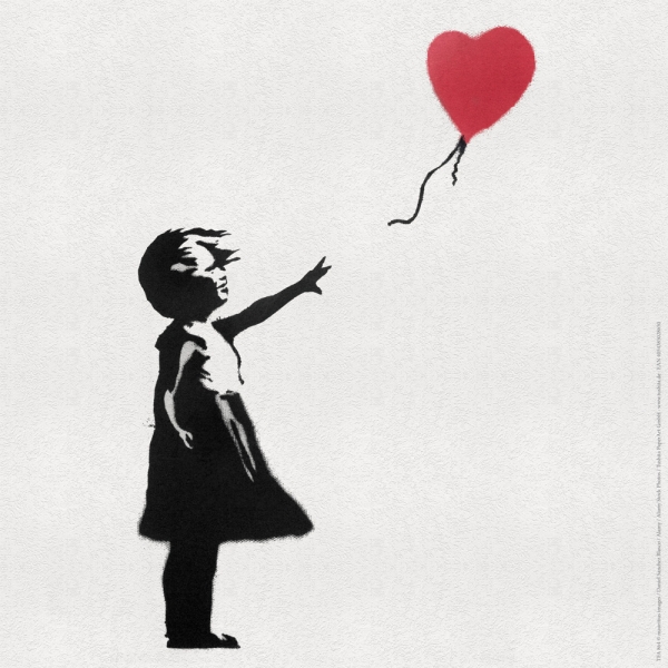 Poster - Banksy: Girl with Balloon