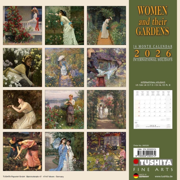 Kalender 2026Women and their Gardens(Vorverkauf)