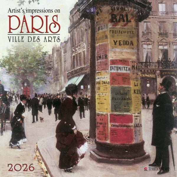 Kalender 2026Paris - Ville des Arts(Vorverkauf)